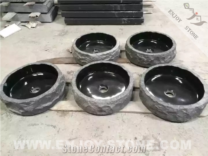 Absolute China Black Granite Basin