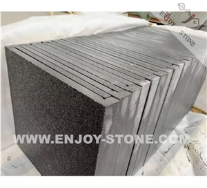 Anti-Slip G654 Sesame Dark Grey Granite Swimming Pool Coping Stone