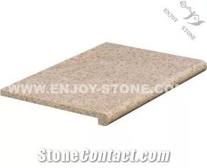 Anti-Slip G682 Yellow Granite Swimming Pool Coping Stone