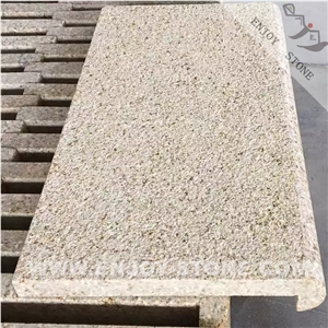 Anti-Slip G682 Yellow Granite Swimming Pool Coping Stone