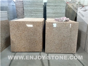 Cheap Polished G682 Golden Rust Granite Tiles