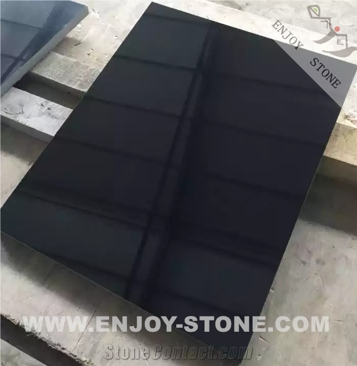 China Absolute Granite Tiles. Hebei Black Granite Polished