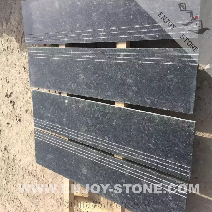 Flamed Butterfly Green Granite Stone Tiles For Paving