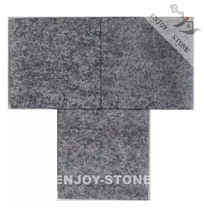 Flamed China Absolute Black Granite Tiles