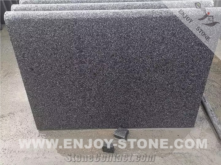 Flamed G654 Dark Grey Granite Swimming Pool Coping Stone