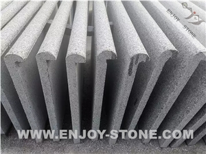 Flamed G654 Dark Grey Granite Swimming Pool Coping Stone