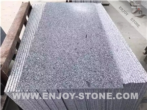 Flamed G654 Sesame Dark Grey Granite Tiles