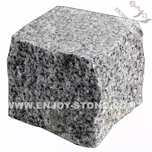 G302 Grey Granite Tumbled Cobbletone For Driveway Pavers