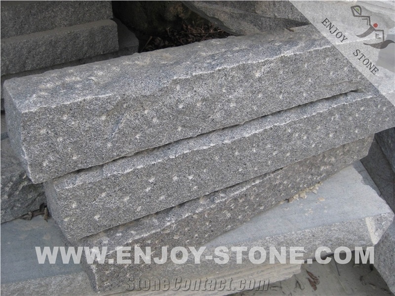 G654 Dark Grey Granite Pineapple Garden Column