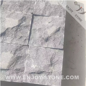 G654 Granite Mushroom Or Natural Split Wall Coping Stone