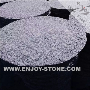 G654 Granite Round Garden Paving Stone