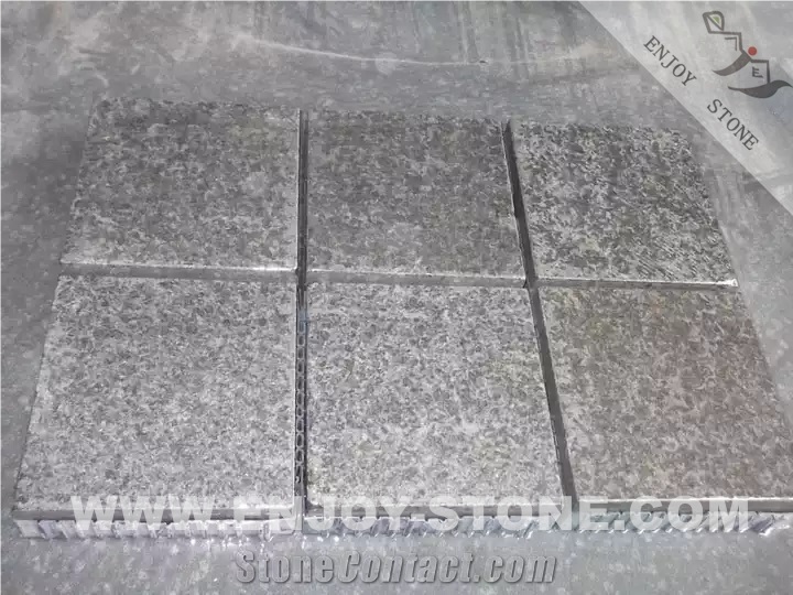 G684 Black Granite Flamed Mesh Cobblestone Pavers
