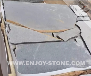 Hainan Bluestone Crazy Paver Wth 200# Surface  Sawn