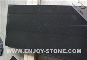 Polished China Absolute Black Granite Tiles Polished China Absolute Black Granite Tiles