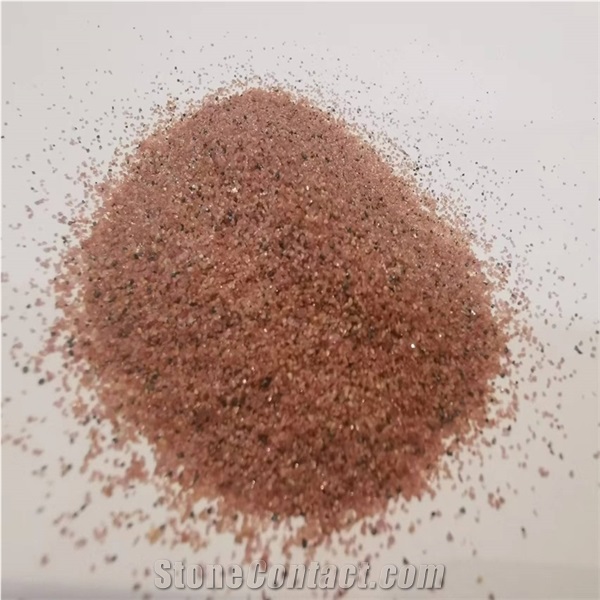 Pink Garnet Sand 30-60Mesh