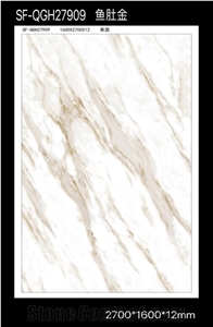 Carrara Statuario Artificial Sintered Stock Stone Slabs