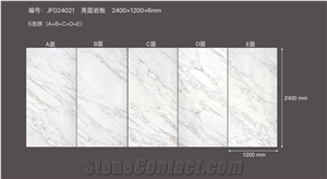 Carrara Statuario Artificial Sintered Stock Stone Slabs