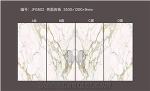 Carrara Statuario Artificial Sintered Stock Stone Slabs