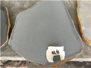 China Grey Basalt Flagstone Irregular Pavers Stone