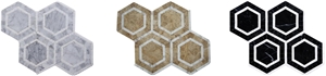 Customer Size Water-Jet Mosaic Marble, Free Beautiful Design