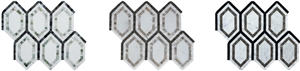 Customer Size Water-Jet Mosaic Marble, Free Beautiful Design