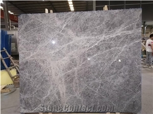 Hot Sale!  Polished Hermes Silver Grey Marble Slabs& Tiles