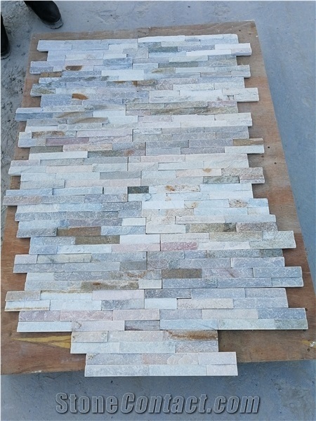 Slate Black&White&Rustystone, Feature Cladding,Culture Stone