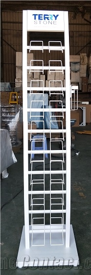 Ceramic Tile Sample Display Stand 2 Rows