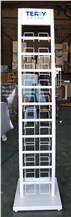 Ceramic Tile Sample Display Stand 2 Rows