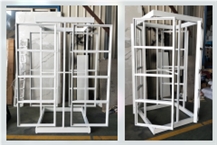 Four-Sided Rotating Display Stand Rack