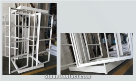 Four-Sided Rotating Display Stand Rack