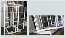 Four-Sided Rotating Display Stand Rack