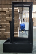 Huge Slab Horizontal Rotating Display Stand Rack