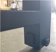 Huge Slab Horizontal Rotating Display Stand Rack