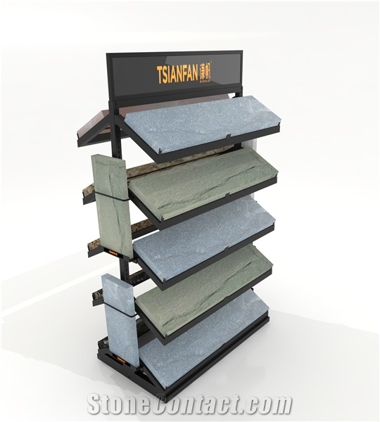 Paving Natural Stone,Flag Stone,Veneer Stone Display Stand