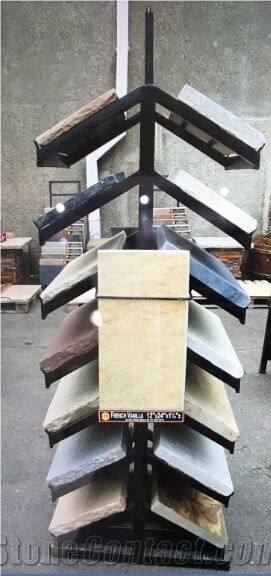 Paving Natural Stone,Flag Stone,Veneer Stone Display Stand