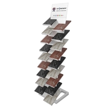 Special Metal Artificial Stone Display Tower Stand