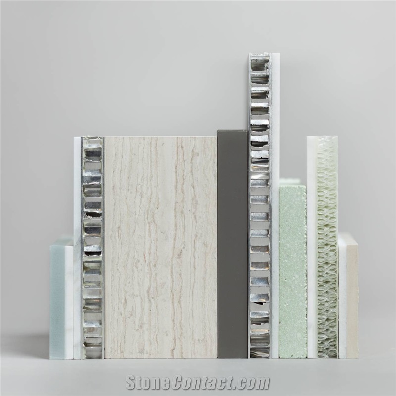 AKDOLAM - Aluminum Honeycomb Backed Laminated Stone Panels