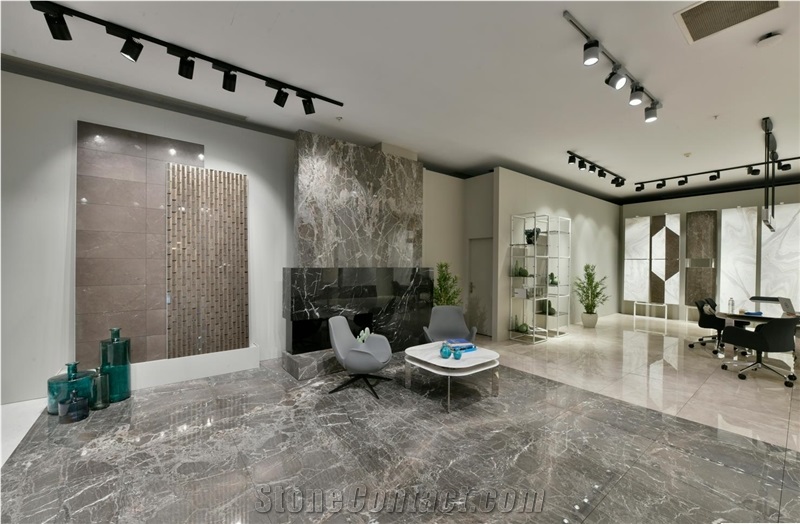 Vega Light Marble Slabs, Tiles