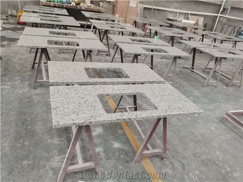 Dazzling Bala White Granite Countertops