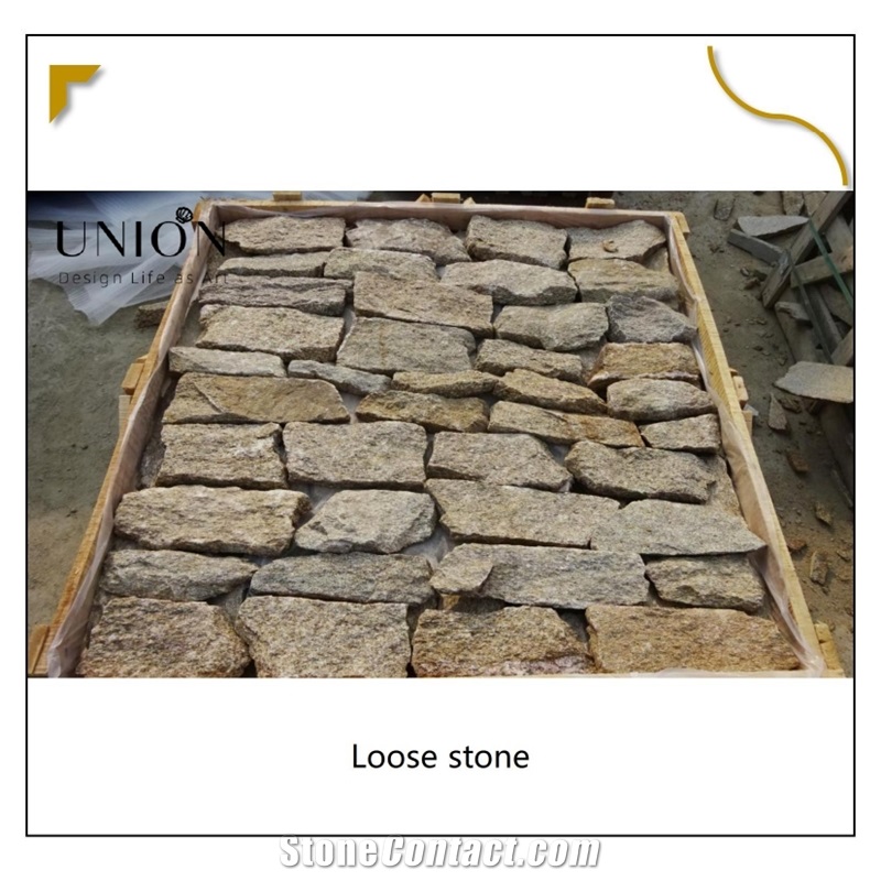 UNION DECO Natural Quartzite Loose Stone Veneer And Corner