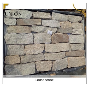 UNION DECO Natural Quartzite Loose Stone Veneer And Corner