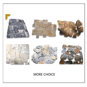 UNION DECO Random Wall Cladding Stone Natural Culture Stone- Loose Stone