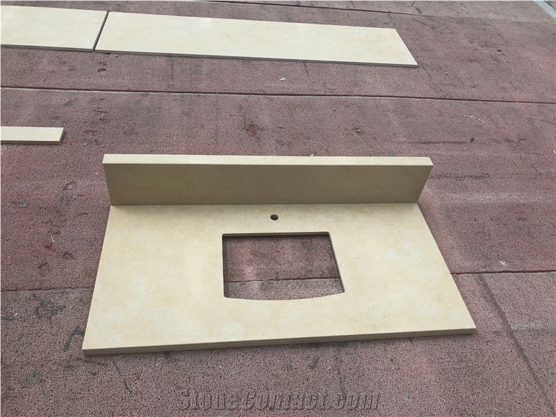 Halila Beige Limestone Slabs