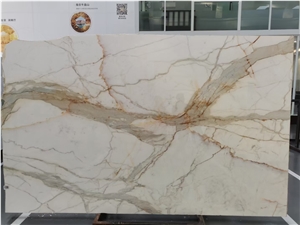 Calacatta Gold Marble Slabs, Calacatta Oro Marble Floor Tiles