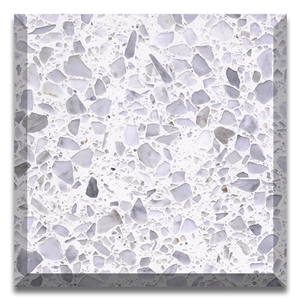 Alps White Terrazzo Slabs&Tiles