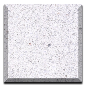 Carrara White Terrazzo Polished Slabs