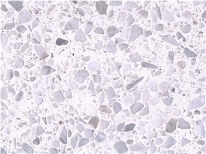 Pupula White Terrazzo Pattern For Decoration