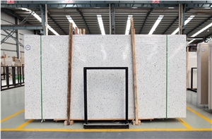 Pupula White Terrazzo Pattern For Decoration