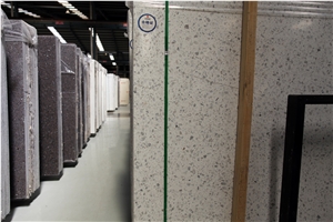 Pupula White Terrazzo Pattern For Decoration